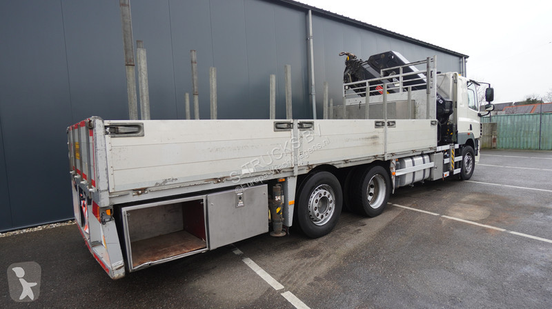Camion DAF 85360 6x2 OPEN BOX WITH HMF 4720 CRANE