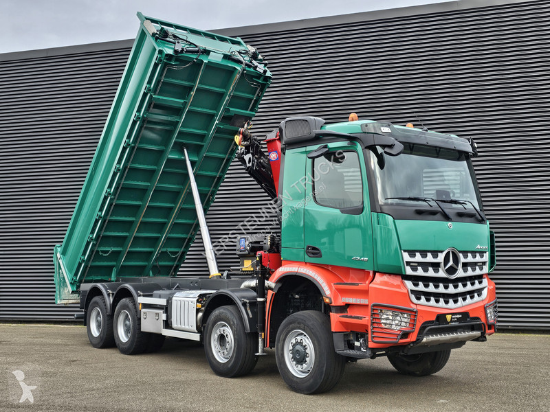 Kamion Mercedes AROCS 4145 / 8X6 / TIPPER + HM...