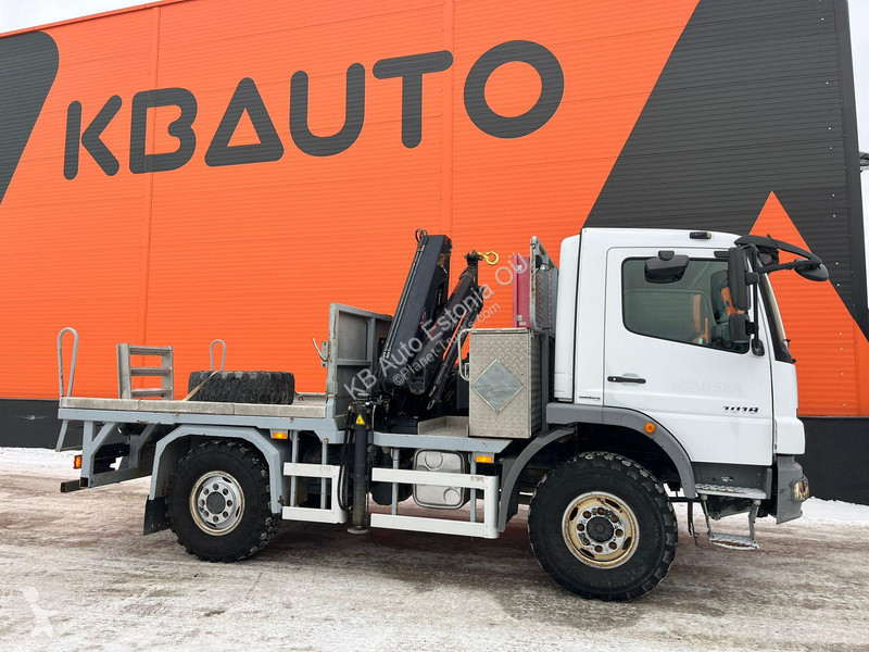 Kamion Mercedes 1018 4x4 Hiab 077 - B3 HiDUO