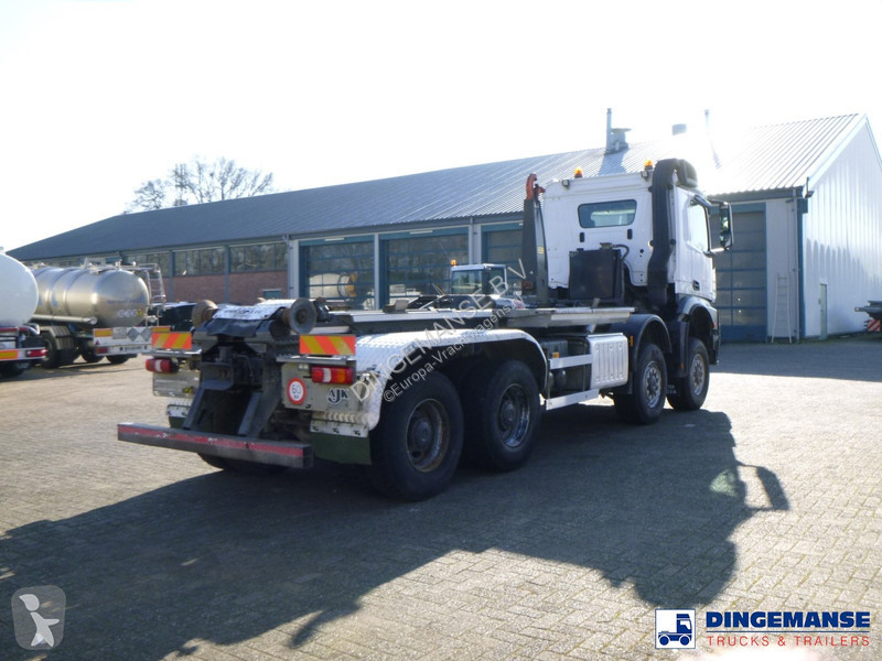 Camion Mercedes 4545 8x8 AJK container hook 25 t