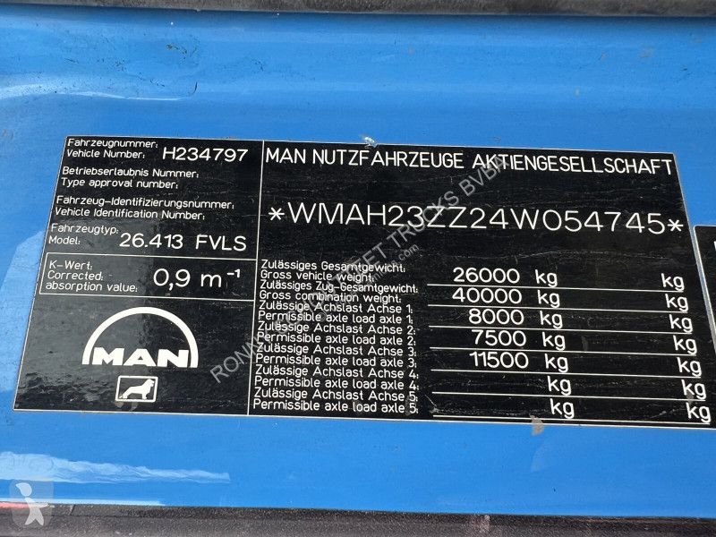 Camion MAN TGA 26.410 6X2/4 BL Motorschaden!...