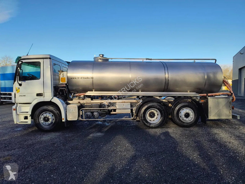 Kamion Mercedes 2536 15500L INSULATED INOX TANK...