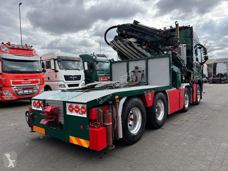 Kamion Volvo 500 8X4 Euro 6 Fassi 1350 + Fly jib