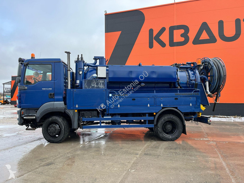 Kamion MAN 13.290 4x4 TANK 6500 l / VACUUM...