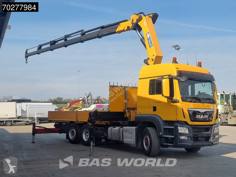 Lastbil MAN TGS 6X4 HMF 5020 K6 Crane Kran...