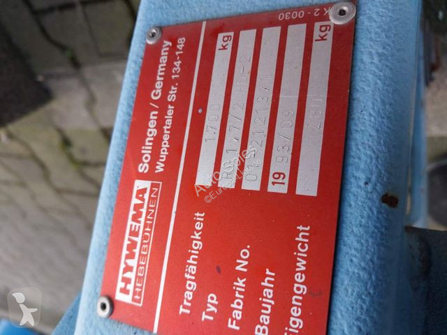 Uitrusting voor vrachtwagens  Hywema-4 RG 1,7...