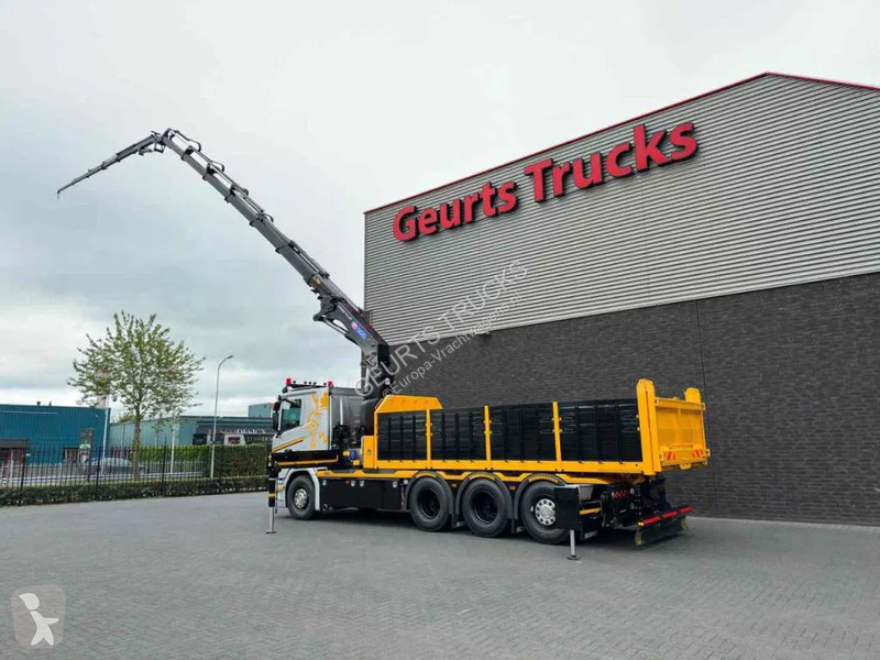Kamion Scania R530 V8 NS 8X4 TRIDEM MET HYVA 2Z...