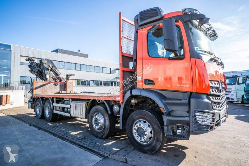Camion Mercedes  AROCS 3243+HIAB XS211 EP5 HI...