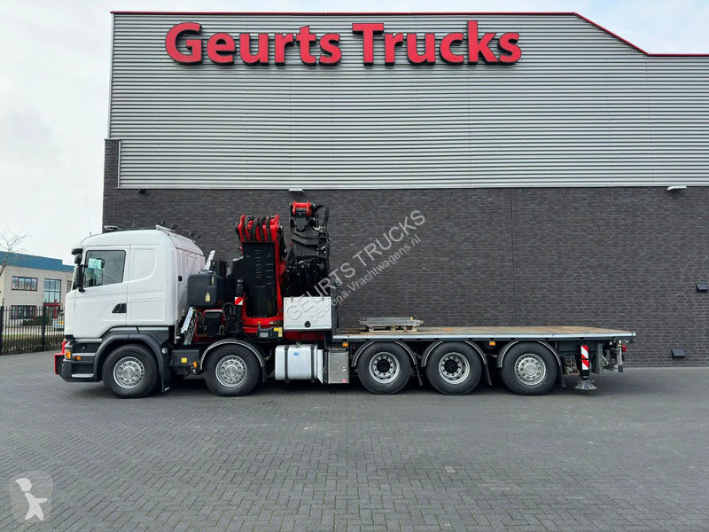 Kamion Scania R520 V8 10X4 TRIDEM +...