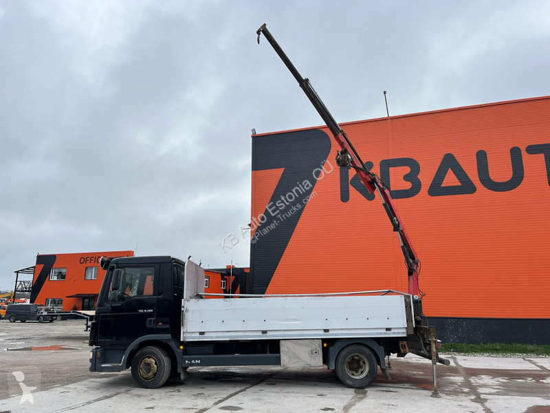 Lastbil MAN 8.180 4x2 CAB DAMAGE ! / Fassi F28...