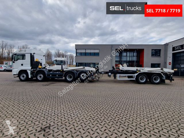 Camion MAN 35.500.8X2-6 BL / Silosteller /...