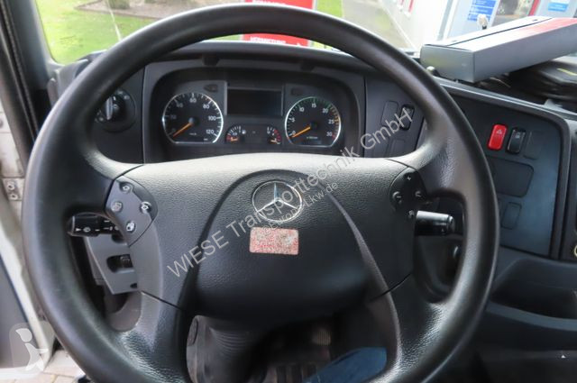 Kamion Mercedes 1833 L - Glastransporter Kran...