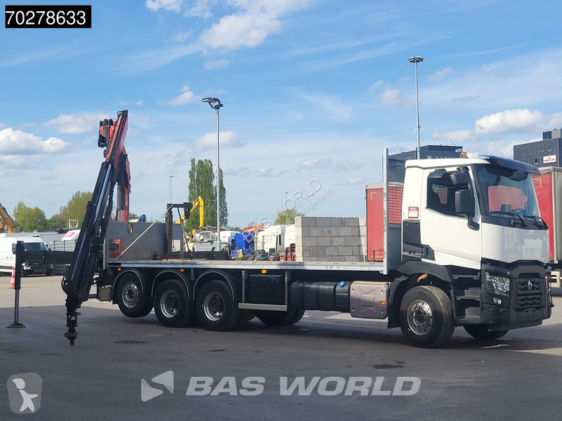 Lastbil Renault C 480 8X4 Palfinger PK24.001...
