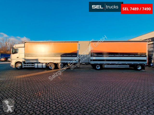 Kamion Mercedes 2545 / KOMPLETT! / Alukappen /...