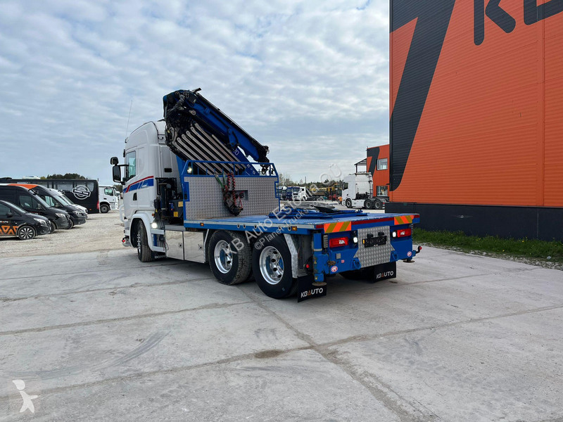 Kamion Scania 490 6x2 HMF 5020 K6 + JIB / RETARDER