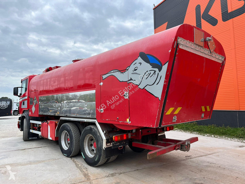 Lastbil Scania R 420 6x2 ADR / STAINESS STEE...