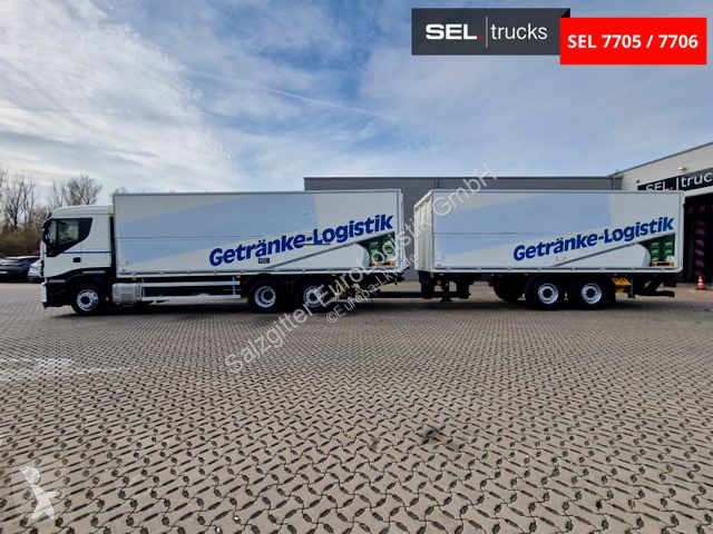 Lastbil med släp Iveco 420 / Intarder / Ldbw /...