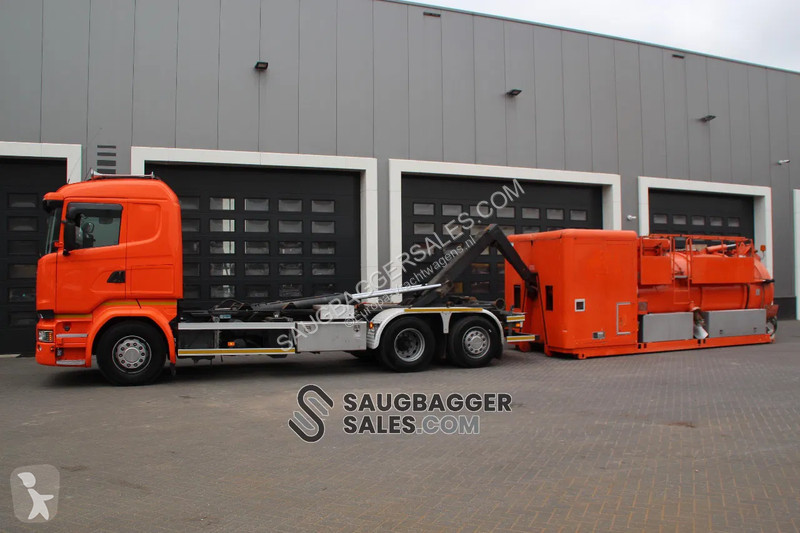 Camion Scania R520 V8 KOKS MegaVac oader 8000...