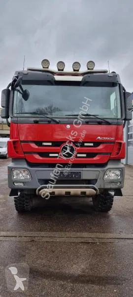 Lastbil Mercedes 8X8 FASSI 660 EINZELBER SEILWINDE