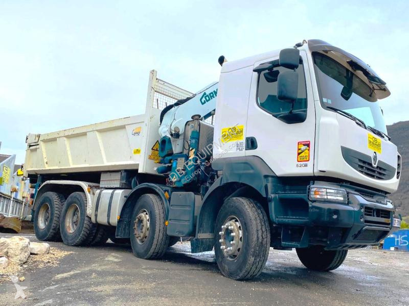 Camion Renault KERAX 8x4 520 BIBENNE CIF UE...