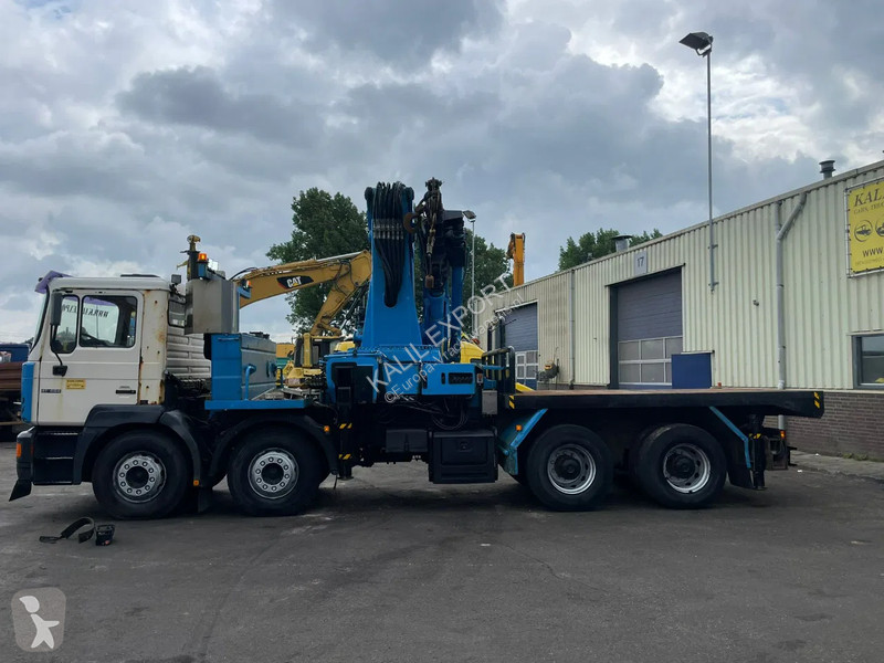 Lastbil MAN Heila 90.000 6S Crane 8x4 Full...