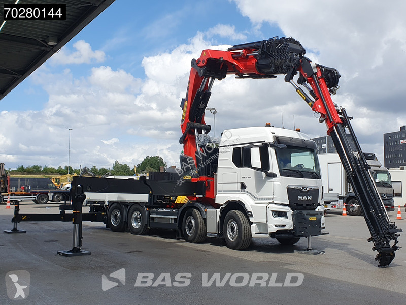 Camion MAN 35.520 8X4 Palfinger PK135.002 TEC 7...
