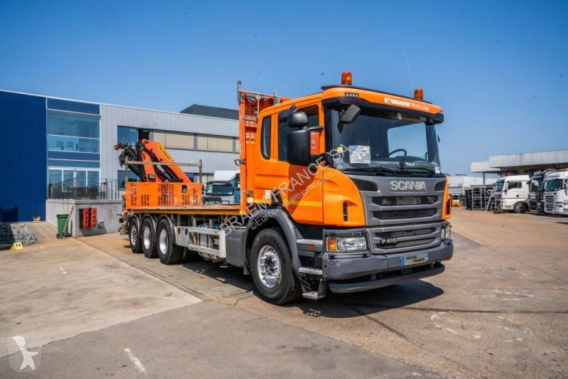 Camion Scania P 410 + PAFINGER PK22002/5 EXT.