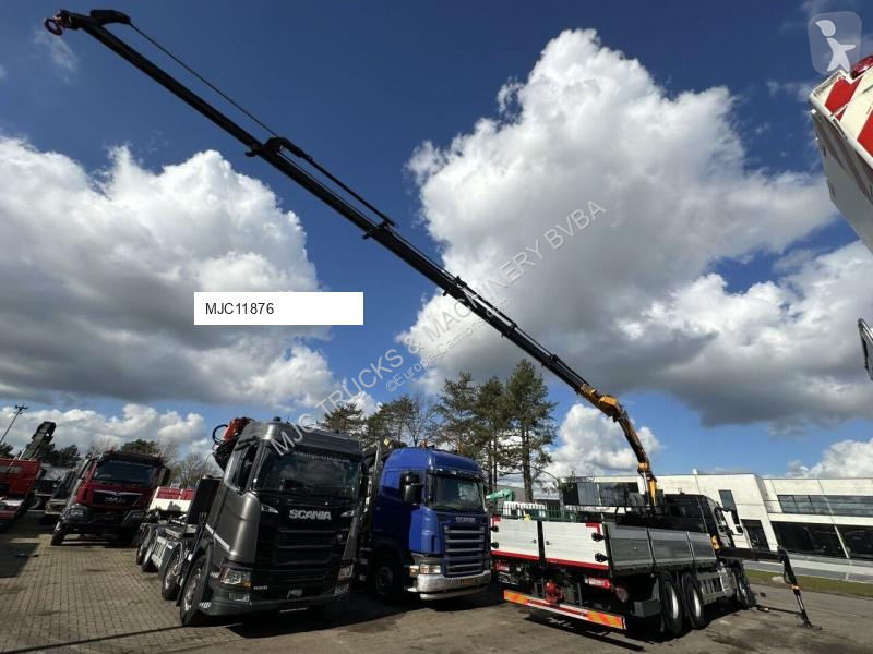 Camion Volvo FMX 370 6x2 PLATFORM 6M35 + CRANE...