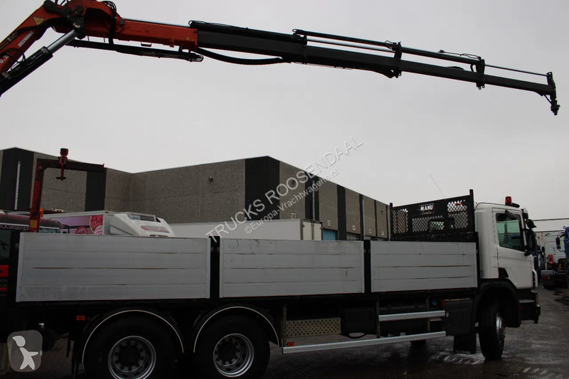 Kamion Scania P410 + atlas 190 4x hydrolic +...