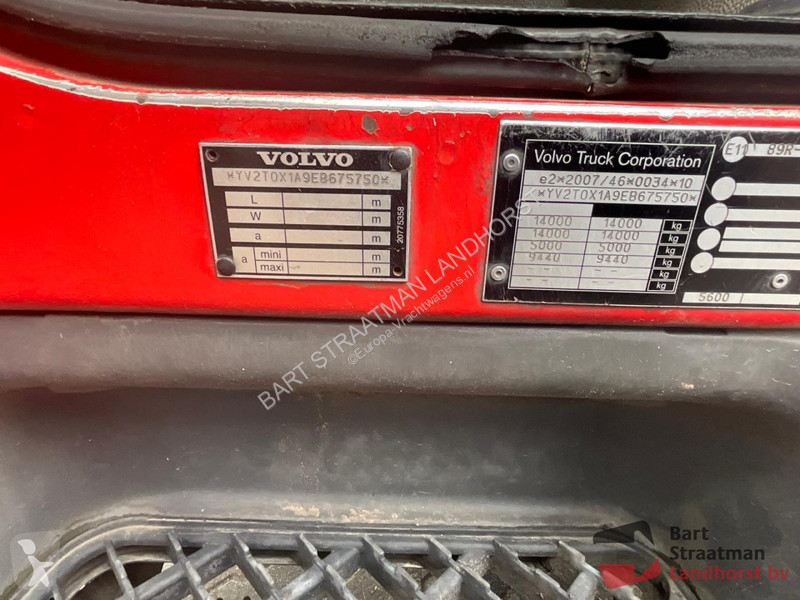 Kamion Volvo FL 250 4x2 Euro 6 BDF systeem...