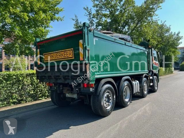 Camion DAF 85480 8X2 Kipper+Kran Hiab 144E-3 PRO