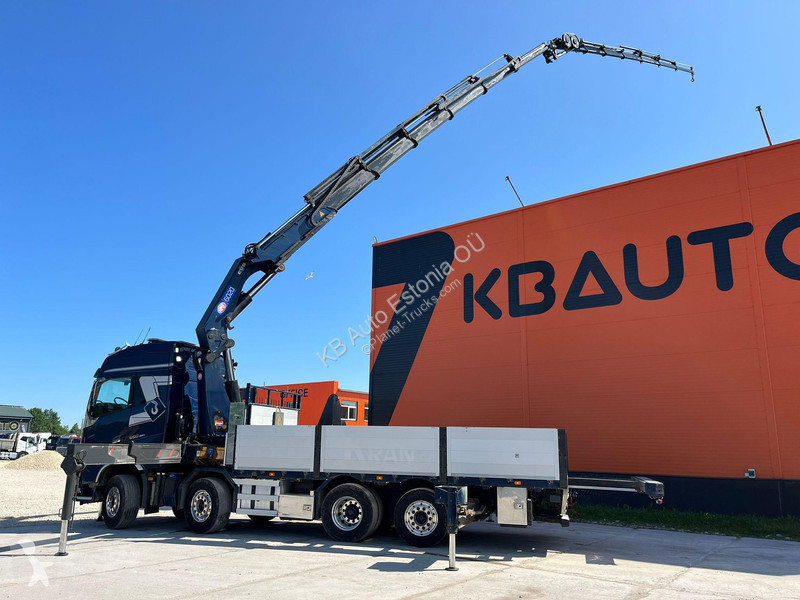 Lastbil Volvo 650 8x2*6 HMF 6020K-RC + JIB /...