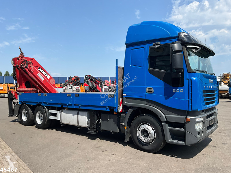 Camion Iveco 500 6x4 MKG 54 Tonmeter laadkraan
