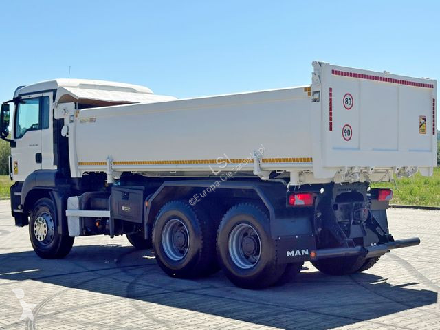 Lastbil MAN TGS Kipper 5,20 m + BORDMATIC / 6x4