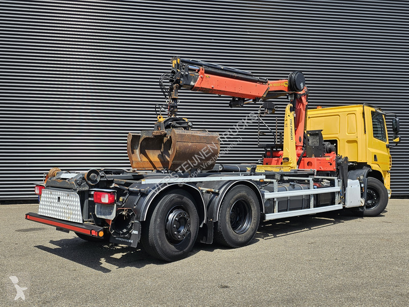 Kamion DAF 330 6x2-4 / PALFINGER CRANE + HOOKLIFT