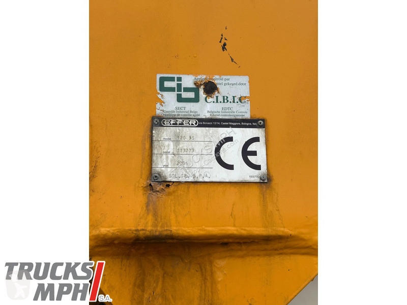 Camion MAN TGM *202000 km*Grue EFFER type 120 3...