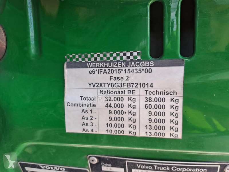 Camion Volvo 460 + HIAB 622 E-6 HIPRO 16m + Fly...