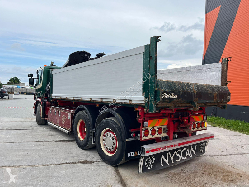 Camion Scania P 410 6x2*4 HIAB 211EP-5 / BOX...