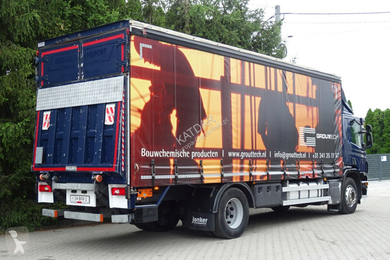 Kamion Scania P250 Euro 6 Firanka winda klapa...