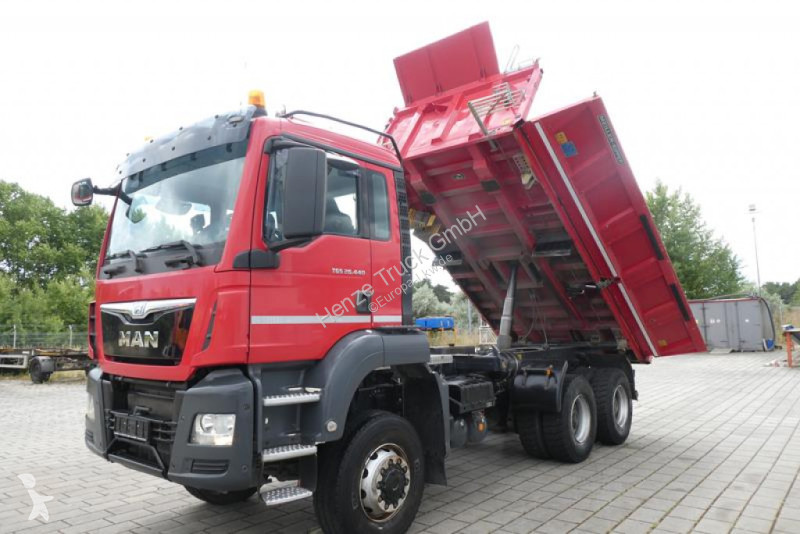 Lastbil MAN TG-S 26.440 6x6 3-Achs Allradkipper...