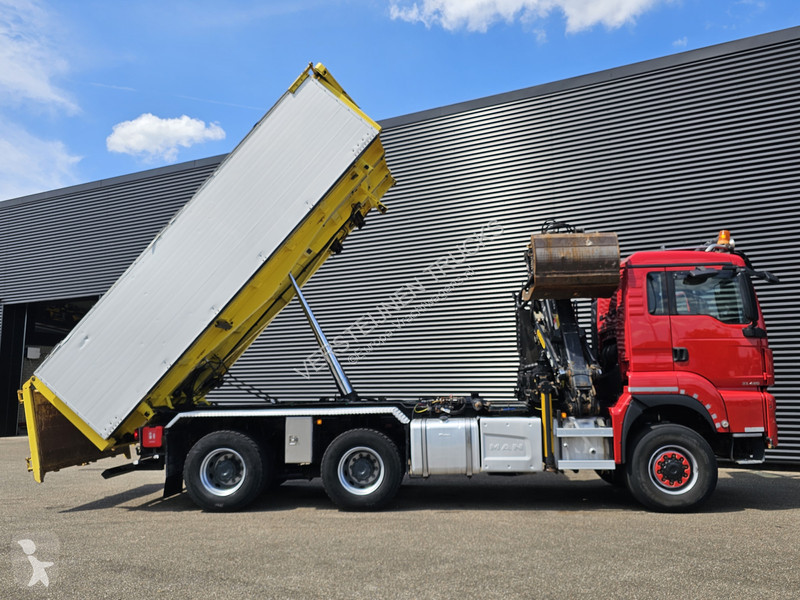 Kamion MAN TGS 6x6 / PALFINGER Z CRANE / 2 SIDE...