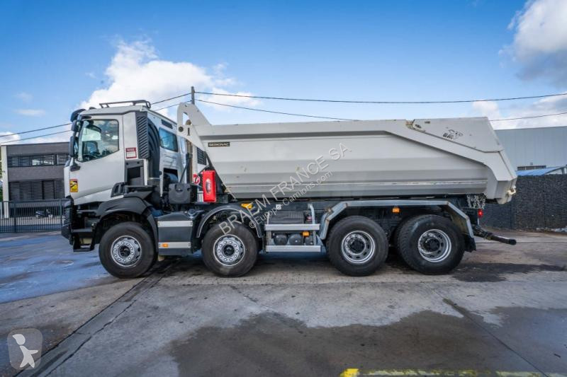 Camion Renault  K 480 + BENNE ENROCHEMENT HARDOX