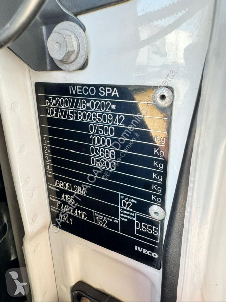 Kamion Iveco EUROCARGO 75E21 CASSONE FISSO E6