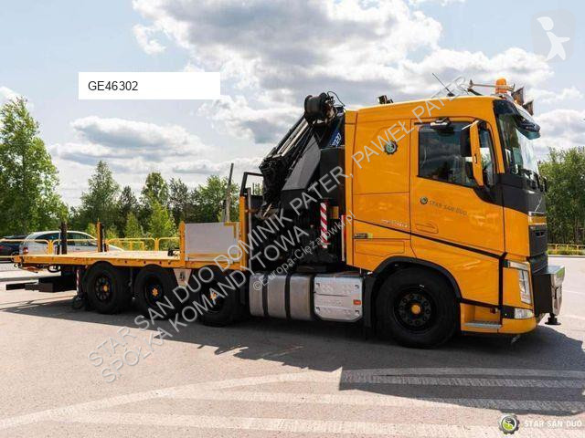 Camion Volvo 8x4 HMF 6020 Fly Jib Winch