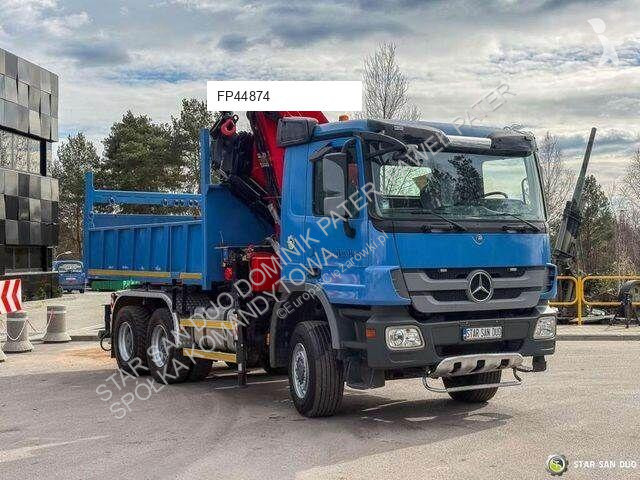 Camion Mercedes ACTROS 3341 6x6 HMF 4220 K4...