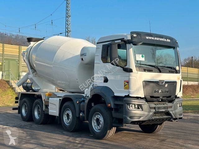 Lastbil MAN TGS 37.480 8x4 EuromixMTP EM 10 L