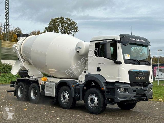 Lastbil MAN TGS 41.440 8x4 /Euro6e Euromix EM 12 R