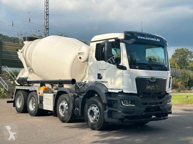 Lastbil MAN TGS 8x4 / Euromix MTP EM 9 L