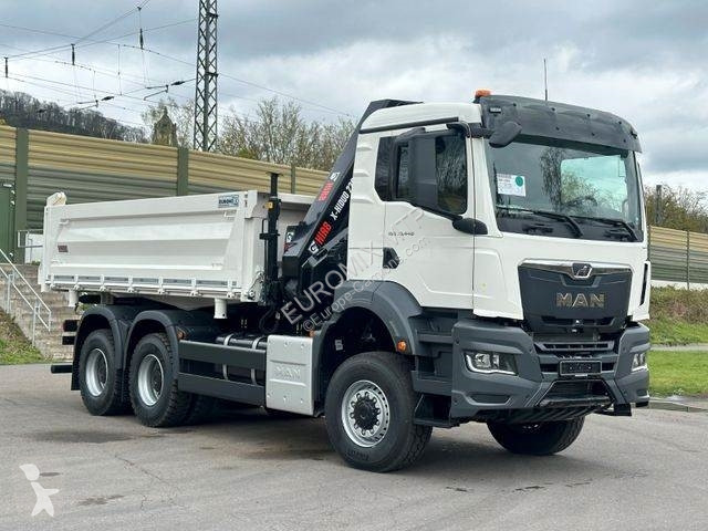 Kamion MAN TGS 33.440 6x6 /3-Seiten- Kipper /...