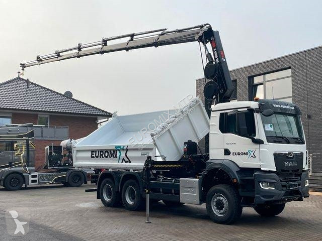 Kamion MAN TGS 33.440 6x6 /3-Seiten- Kipper /...